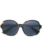 Dior Eyewear Diorama 8f Sunglasses - Brown