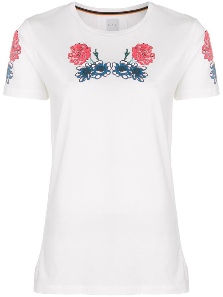 Paul Smith Embroidered T-shirt - White