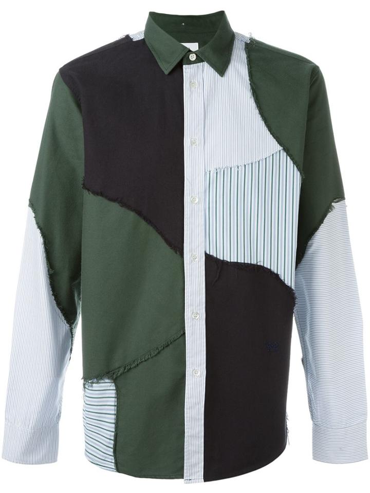 Soulland 'winter' Patchwork Shirt
