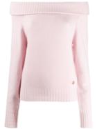 Emilio Pucci Off-the-shoulder Sweater - Pink