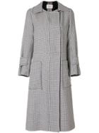 Dorothee Schumacher Houndstooth Belted Coat - Grey