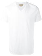 Burberry - V-neck T-shirt - Men - Cotton - S, White, Cotton
