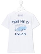 Mc2 Saint Barth Kids - 'ibiza' Print T-shirt - Kids - Cotton - 12 Yrs, White