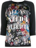 Ultràchic All You Need Raglan Top - Black