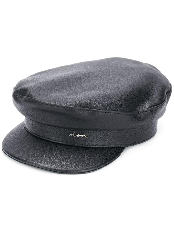 Don Paris Sailor Style Hat - Black