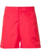 Orlebar Brown Bulldog Swim Shorts, Men's, Size: 32, Red, Polyamide
