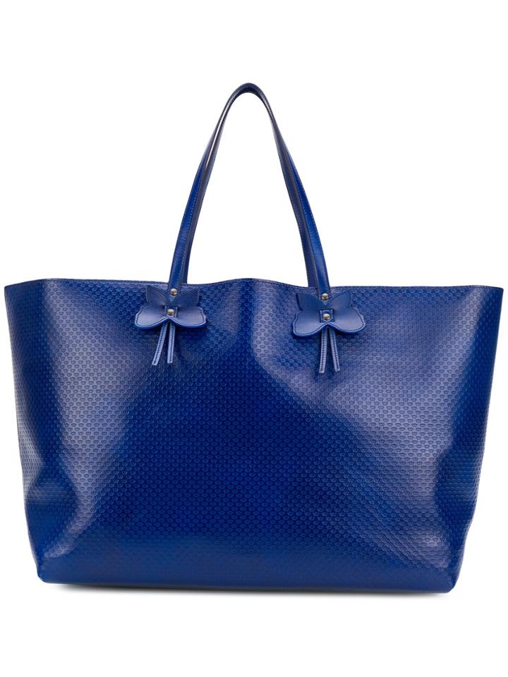 Bottega Veneta Butterfly Tote Bag - Blue