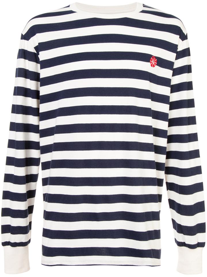 Aimé Leon Dore Striped Longsleeved T-shirt - White