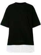Juun.j Layered T-shirt - Black