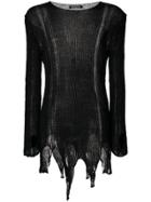 Balmain Ribbed Sweater - Black