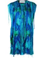 Gianluca Capannolo Fringed Oversized Vest
