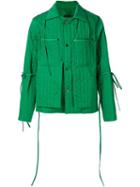 Craig Green Padded Ribbon Detail Jacket, Men's, Size: Medium, Nylon