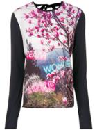 Ps By Paul Smith Printed Longsleeved T-shirt - Blue