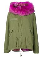 Mr & Mrs Italy Carry Over Parka Coat - Green