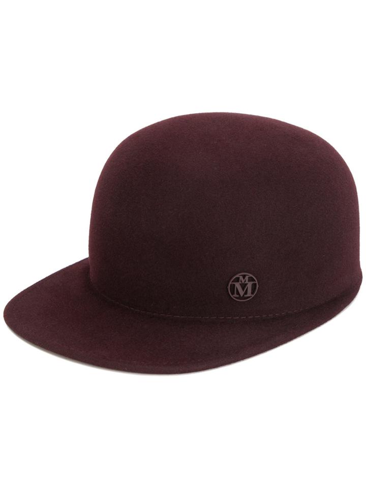 Maison Michel Shariff Cap - Red