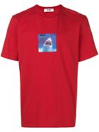 Msgm Shark T-shirt - Red