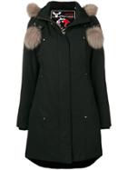 Moose Knuckles Mid-length Parka - Black