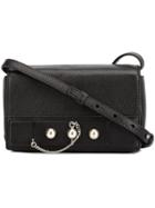Anthony Vaccarello Classic Crossbody Bag - Black
