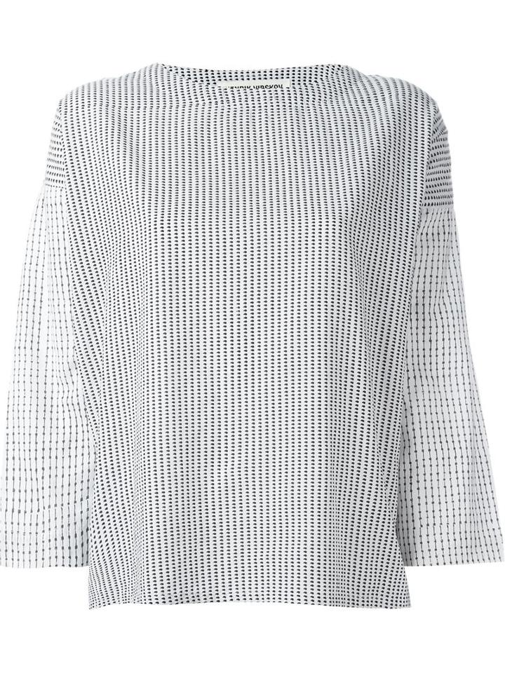 Henrik Vibskov Multiple Patterns Shift Blouse