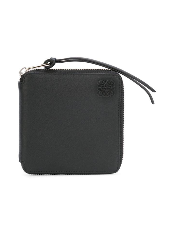 Loewe Rainbow Zip Wallet - Black
