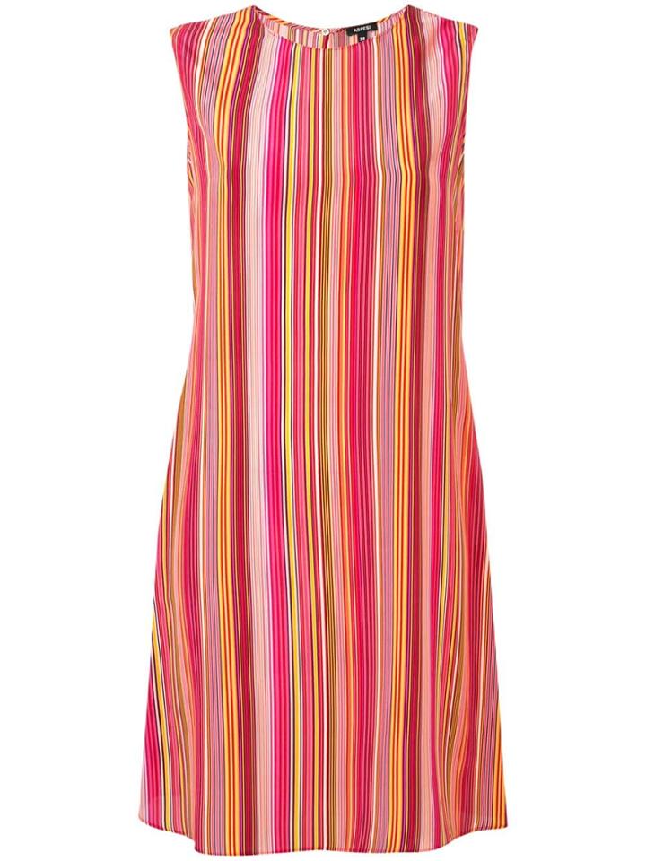 Aspesi Striped Shift Dress - Multicolour