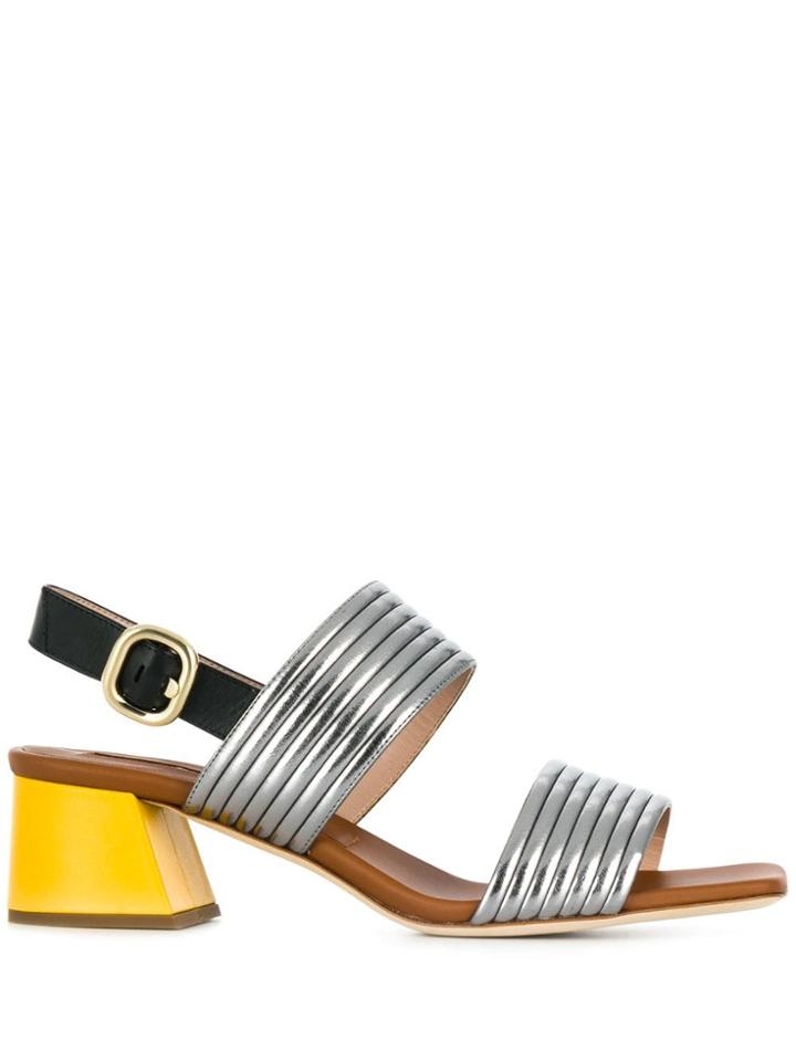 Alberto Gozzi Debona Sandals - Silver