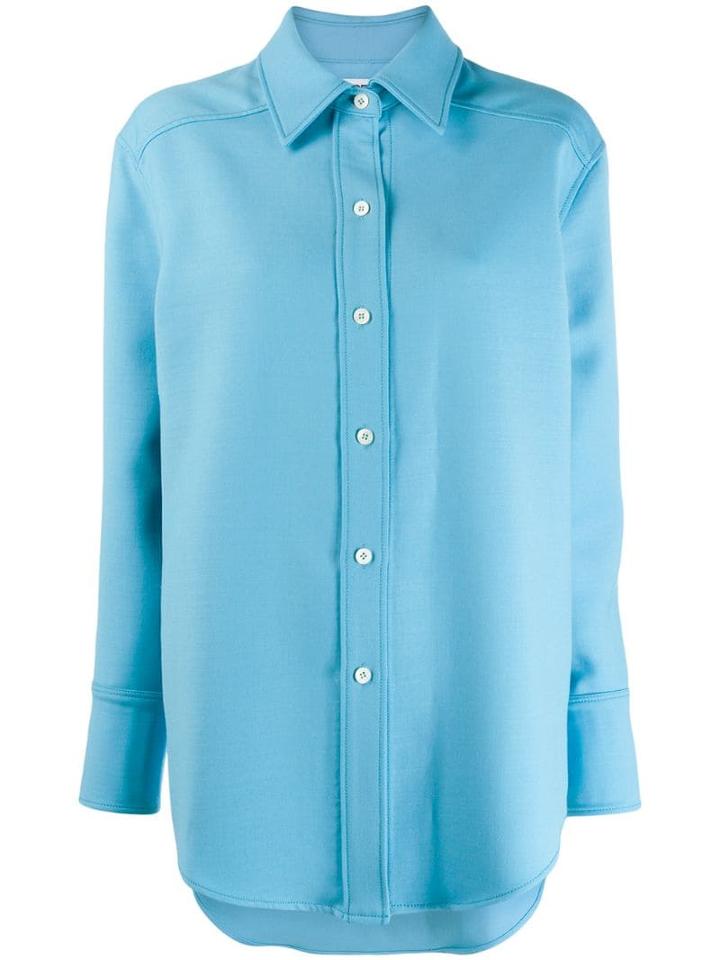 Courrèges Loose Fit Shirt - Blue