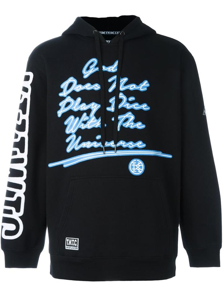 Ktz 'god' Hoodie, Men's, Size: Small, Black, Cotton