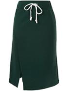 Ck Calvin Klein Elasticated Waist Skirt - Green