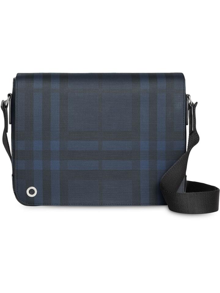 Burberry Small London Check Satchel - Blue