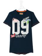 Vingino - Teen Printed T-shirt - Kids - Cotton - 16 Yrs, Blue