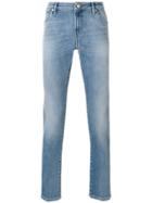 Pt05 Slim-fit Stone Wash Jeans - Blue