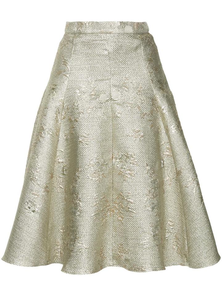 Bambah Columbine Midi Skirt - Metallic