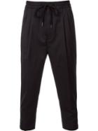 Monkey Time Cropped Trousers, Men's, Size: Large, Black, Polyester/wool