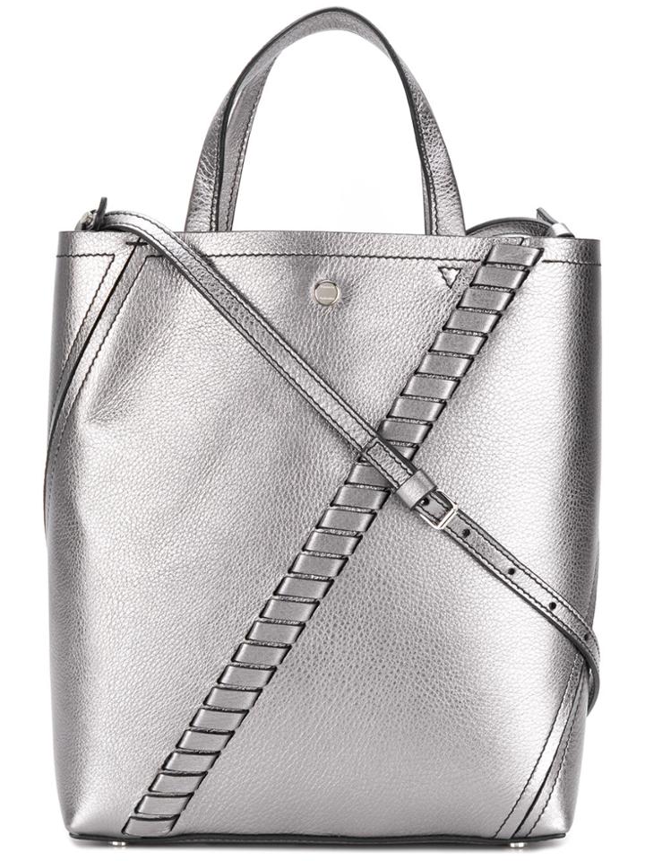 Proenza Schouler Hex Shopper Tote Bag - Metallic