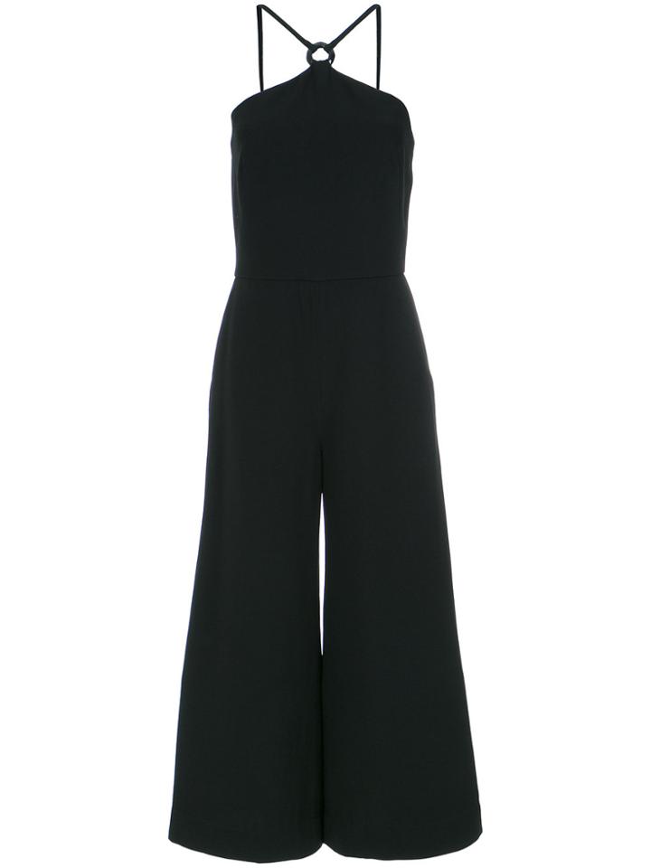 Andrea Marques Culotte Jumpsuit - Black