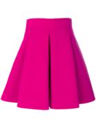 Fausto Puglisi Flared Mini Skirt - Pink & Purple