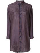 Mes Demoiselles Floaty Striped Shirt - Multicolour