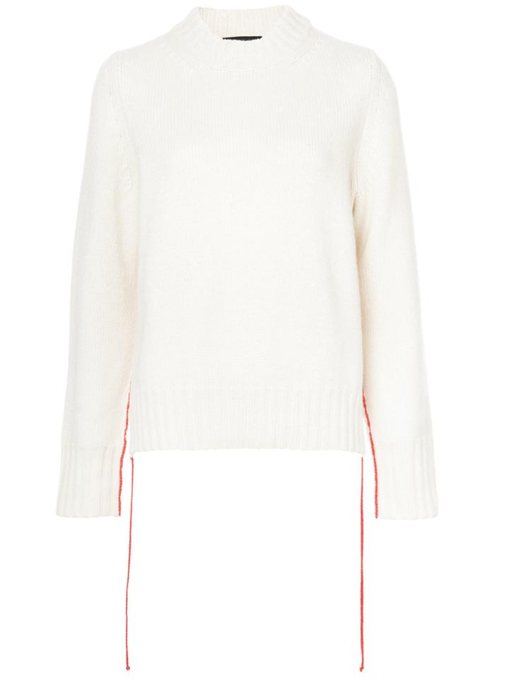 The Row Cashmere Scottsdale Jumper - White