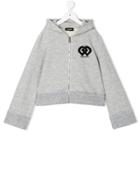 Dsquared2 Kids Dd Zipped Jacket - Grey