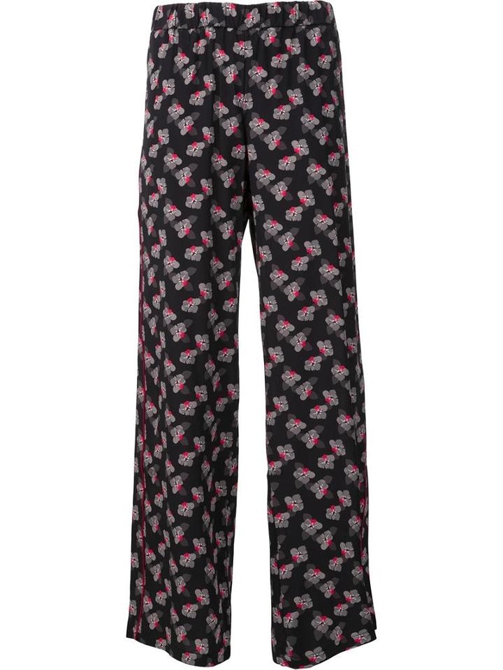 P.a.r.o.s.h. 'shizu' Trousers, Women's, Size: 42, Black, Silk