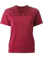Maison Margiela Printed V-neck T-shirt