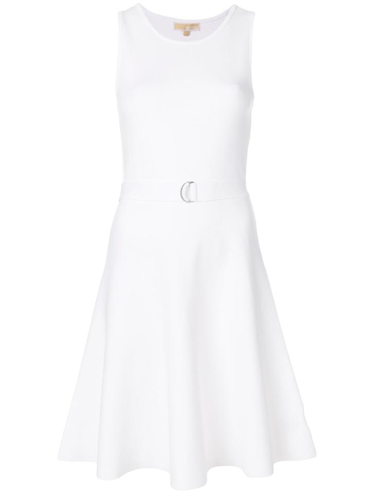 Michael Michael Kors Flared Style Dress - White