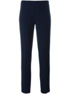 P.a.r.o.s.h. - Skinny Cropped Trousers - Women - Polyester/spandex/elastane - L, Blue, Polyester/spandex/elastane