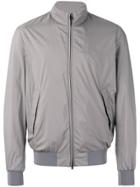 Herno Zipped Bomber Jacket - Grey