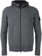 Stone Island Contrast Hood Cardigan