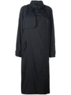 Isabel Marant 'dracen' Classic Raincoat, Women's, Size: 36, Black, Nylon