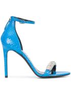 Calvin Klein 205w39nyc Jewelled Sandals - Blue