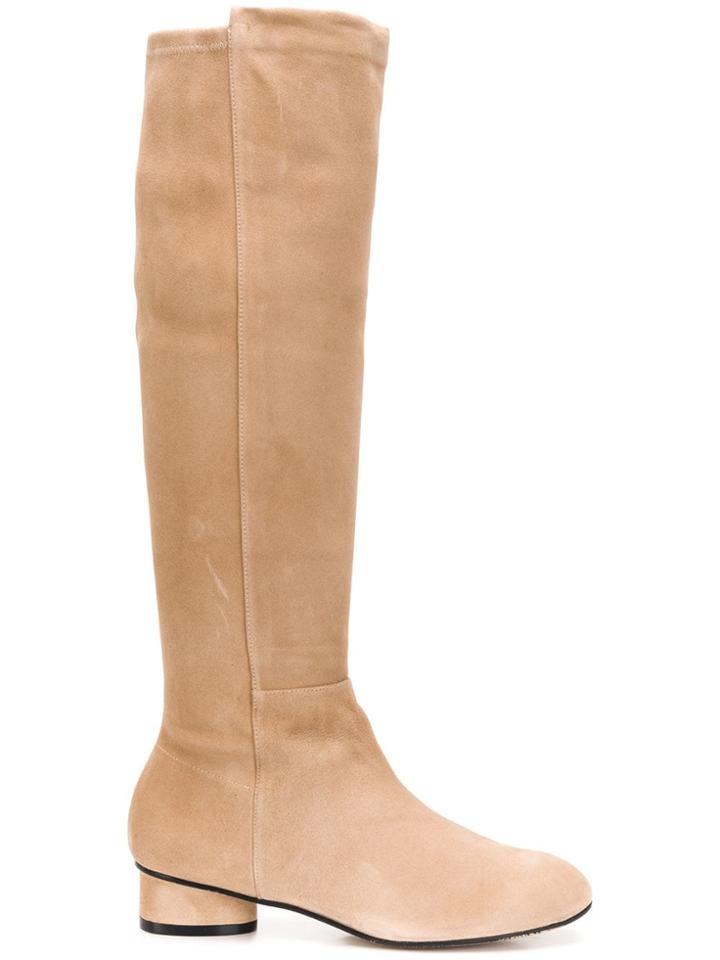 Stuart Weitzman Eloise 30 Boots - Neutrals