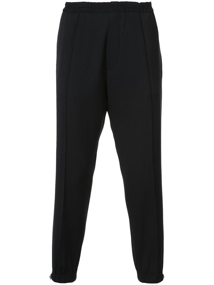 Dsquared2 - Tapered Jogging Trousers - Men - Spandex/elastane/viscose/wool - 54, Black, Spandex/elastane/viscose/wool